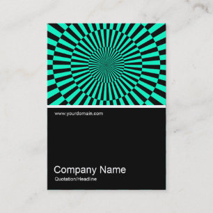 Half&Half Photo 0141 - Op Art 08 Business Card