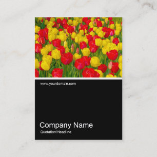 Half&Half Photo 0152 - Tulips Business Card