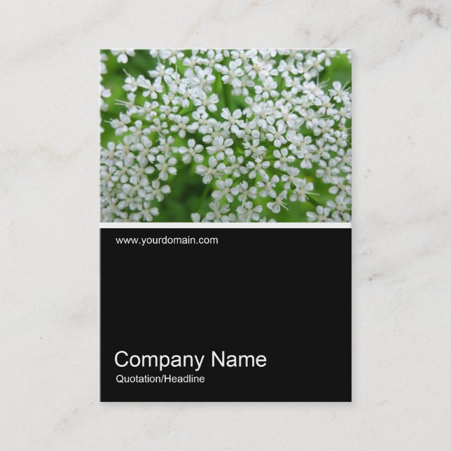 Half&Half Photo 0157 - Cow Parsley Business Card (Front)