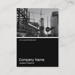 Half&Half Photo 015 - Under Construction Business Card