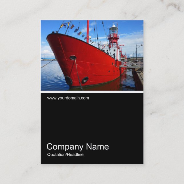 Half&Half Photo 0165 - Lightship Business Card (Front)