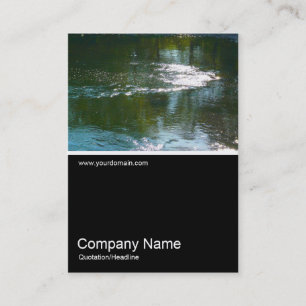 Half&Half Photo 0170 - Sparkling River Business Card