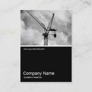 Half&Half Photo 0176 - Tower Crane Business Card
