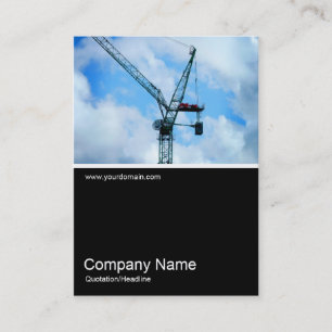 Half&Half Photo 0177 - Tower Crane Business Card