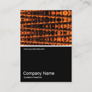 Half&Half Photo 0198 - Abstract Flame 03 Business Card