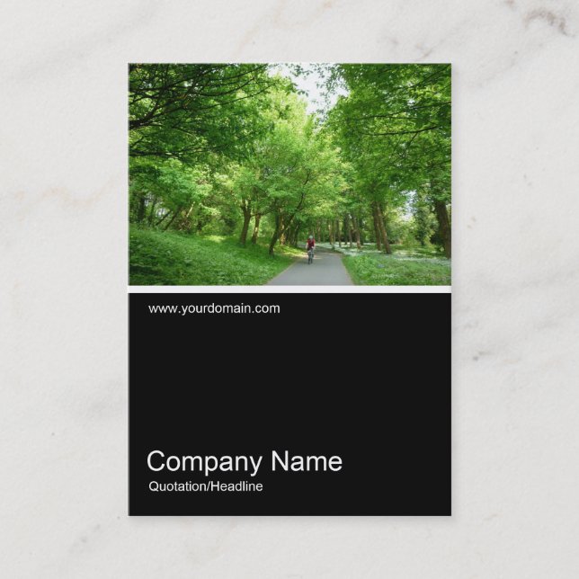 Half&Half Photo 0222 - Cycle Way Business Card (Front)