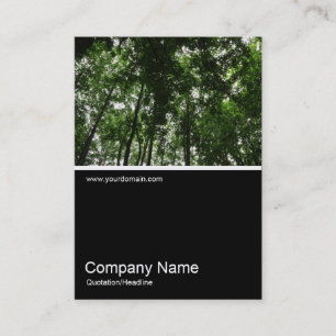 Half&Half Photo 0328 - Woodland Canopy Business Card