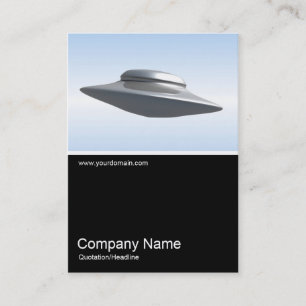 Half&Half Photo 032 - Flying Saucer Business Card