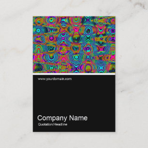 Half&Half Photo 0349 - Fractal Abstract 191111a Business Card