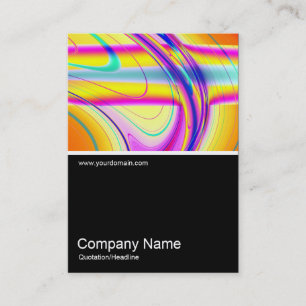 Half&Half Photo 0351 - Fractal Abstract 061012f Business Card