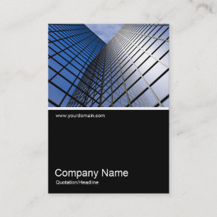 Half&Half Photo 0375 - Reflective Office Block Business Card