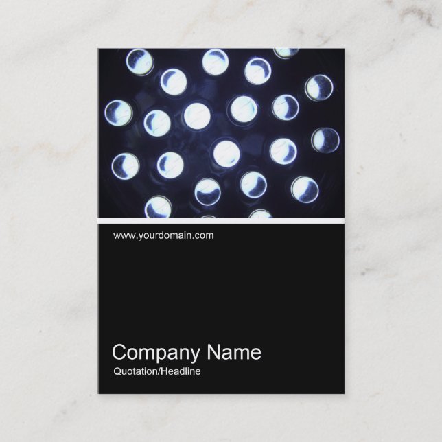 Half&Half Photo 0377 - LED Light Business Card (Front)