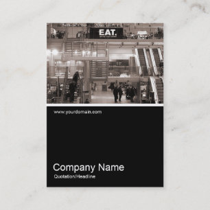 Half&Half Photo 038 - Paddington Station - London Business Card