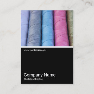 Half&Half Photo 0394 - Reels of Cotton Business Card