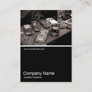 Half&Half Photo 045 - Toy Cars Business Card