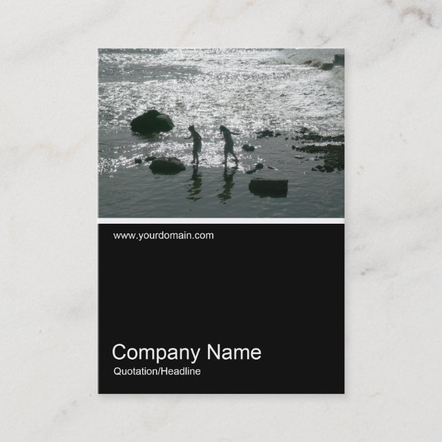 Half&Half Photo 060 - Stepping Stones Business Card (Front)