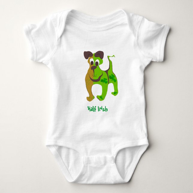 Half Irish Baby Bodysuit (Front)