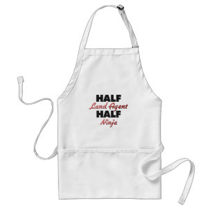 Half Land Agent Half Ninja Standard Apron