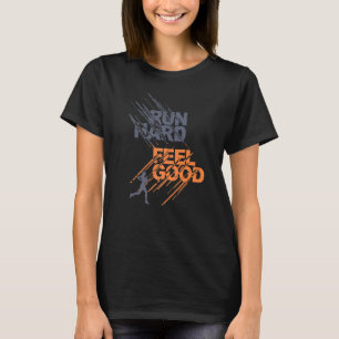 Half Marathon Run Hard Feel Good 26 2 13 1 Running T-Shirt