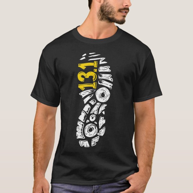 Half Marathon Runner Shirt Marathoner Gift 13.1 Sh (Front)