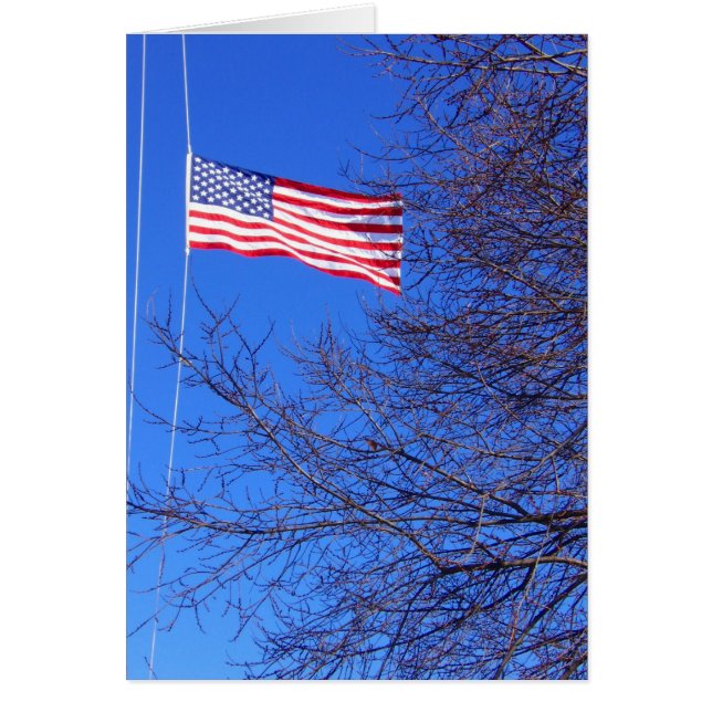 half mast flag (Front)