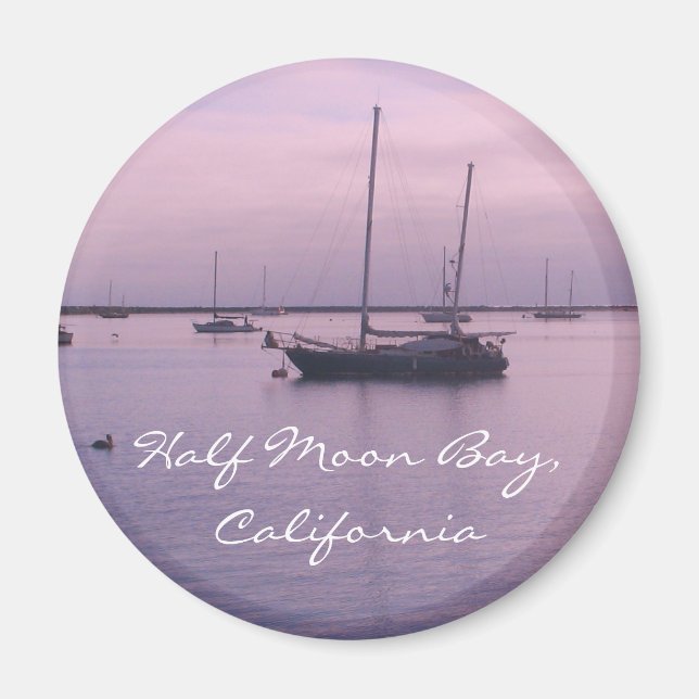 Half Moon Bay,California Magnet (Front)