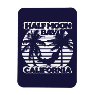 Half Moon Bay California Magnet