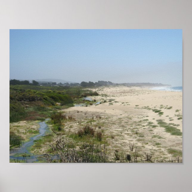 Half Moon Bay California Poster (Front)
