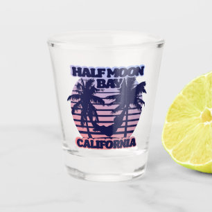 Half Moon Bay California Shot Glass
