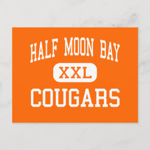 Half Moon Bay - Cougars - High - Half Moon Bay Postcard