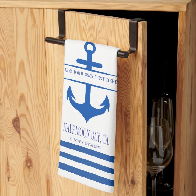 Half Moon Bay Kitchen Towel (Thirds Fold)