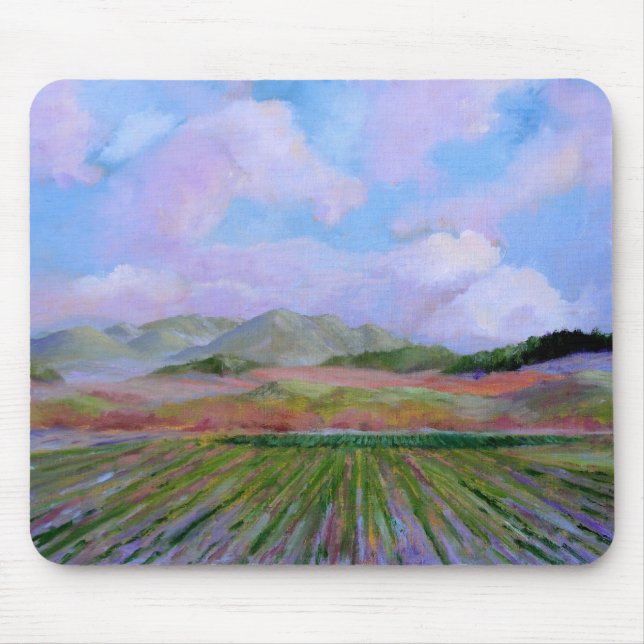 Half Moon Bay Morning - Customised Mouse Pad (Front)