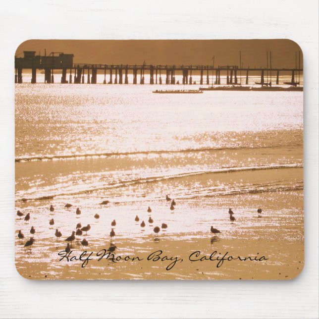 Half Moon Bay Mousepad (Front)