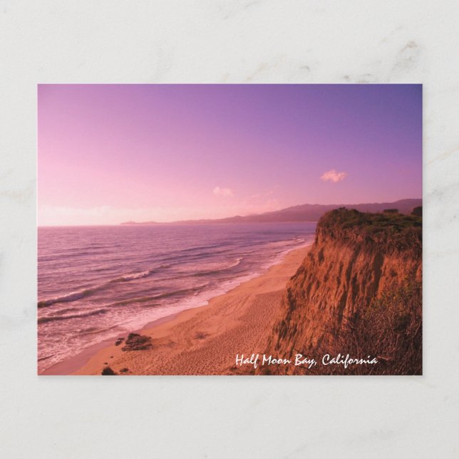 Half Moon Bay Postcard (Front)