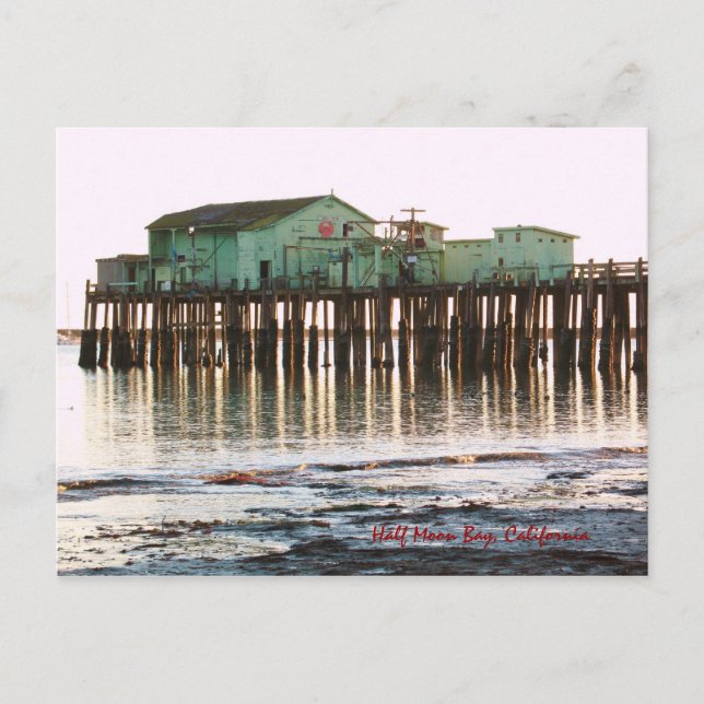 Half Moon Bay Postcard (Front)