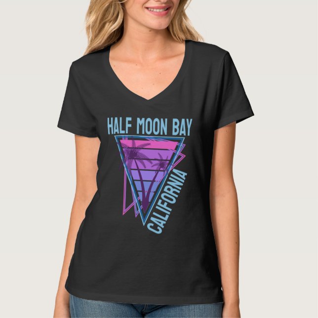 Half Moon Bay Vacation T-Shirt (Front)
