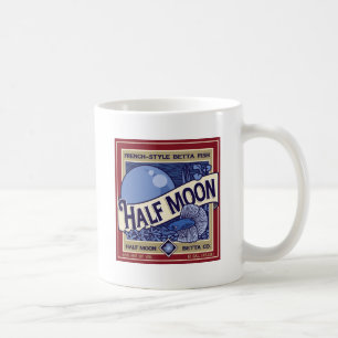 Half Moon Betta Coffee Mug