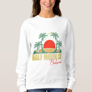 Half Moon Cay Bahamas Retro Vintage Vacation 60s Sweatshirt