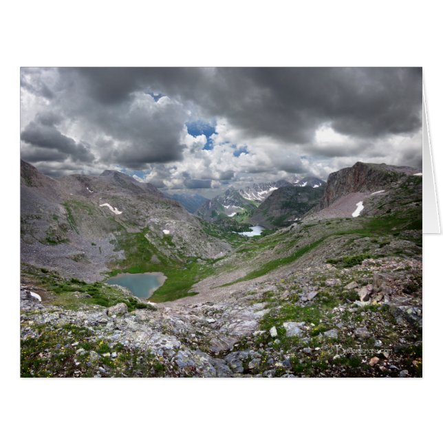 Half Moon Lake - Weminuche Wilderness - Colorado (Front Horizontal)