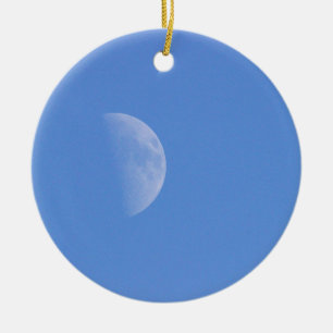 Half Moon Photo Ornament