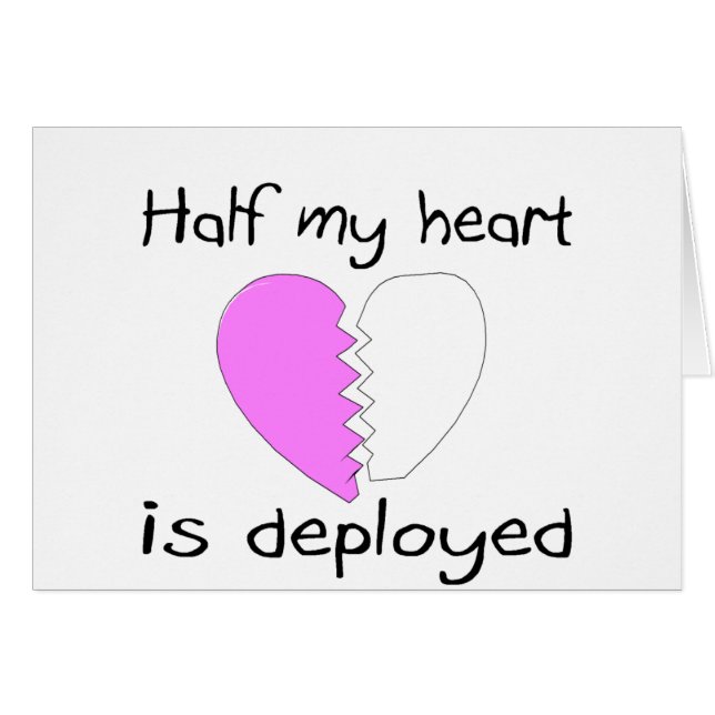Half My Heart Is Deployed (Front Horizontal)