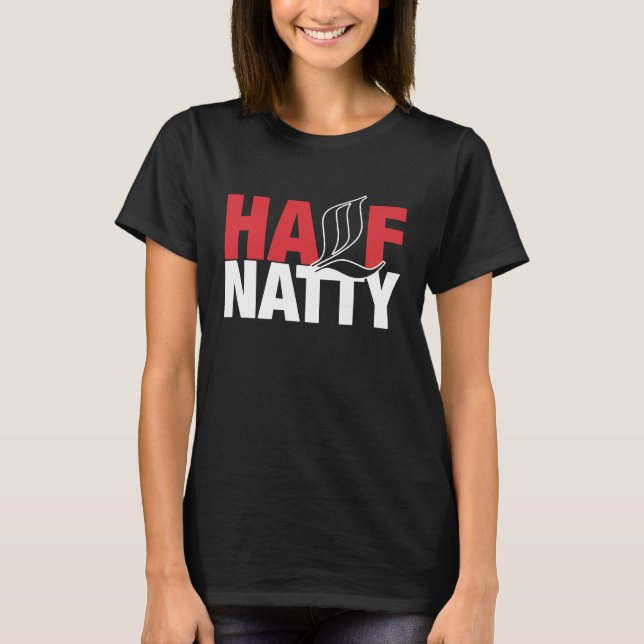 Half Natty Bodybuilder Fitness Meme T-Shirt (Front)