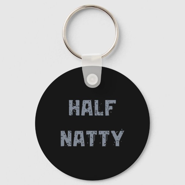Half Natty Bodybuilding Steroid  Key Ring (Front)