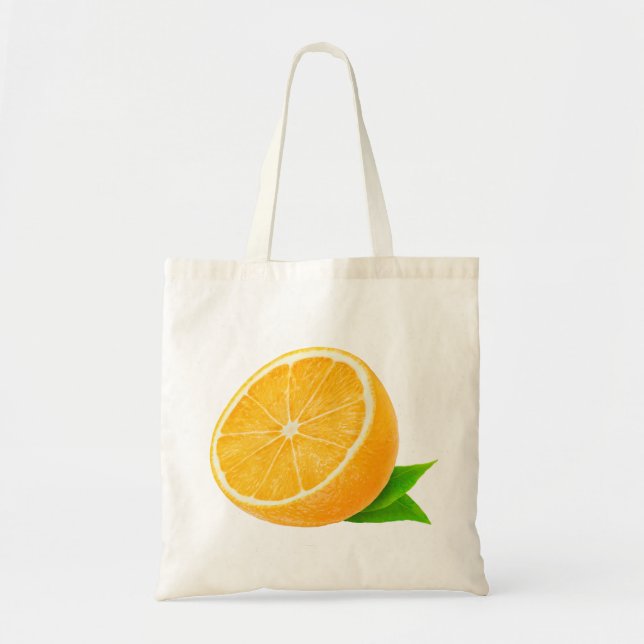 Half of orange tote bag (Front)