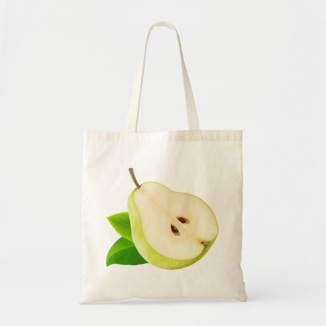 Half of pear tote bag (Front)