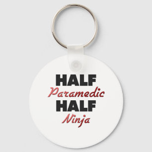 Half Paramedic Half Ninja Key Ring