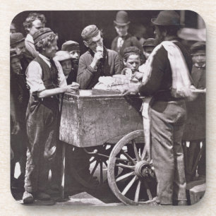 Half Penny Ices, from 'Street Life in London', 187 Coaster