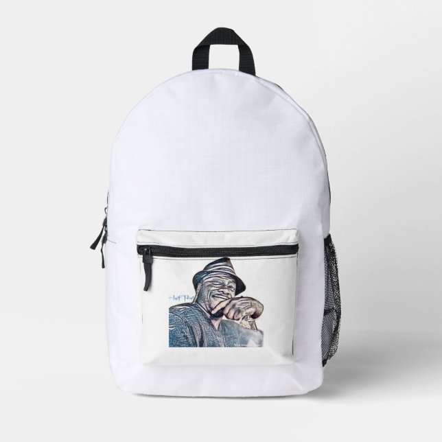 Half Pint Printed Backpack (Front)