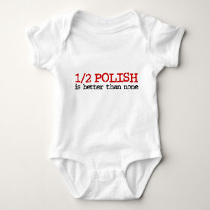 Half Polish Baby Bodysuit