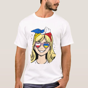 Half Polish Half Ukrainian Little Girl T-Shirt